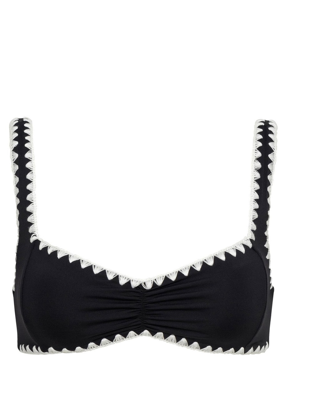 L*space Effie Shirred Bikini Top NWOT - Picture 6 of 13